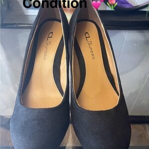 CL by Laundry Black Women's Flats
